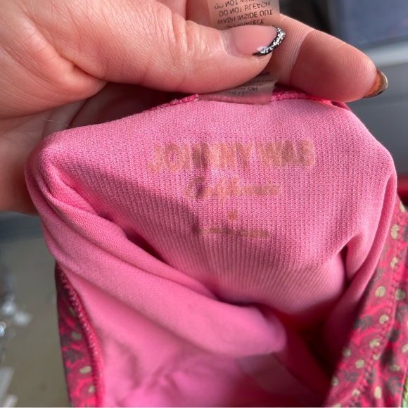 johnny was malakye halter one piece in pink floral - Picture 6 of 7